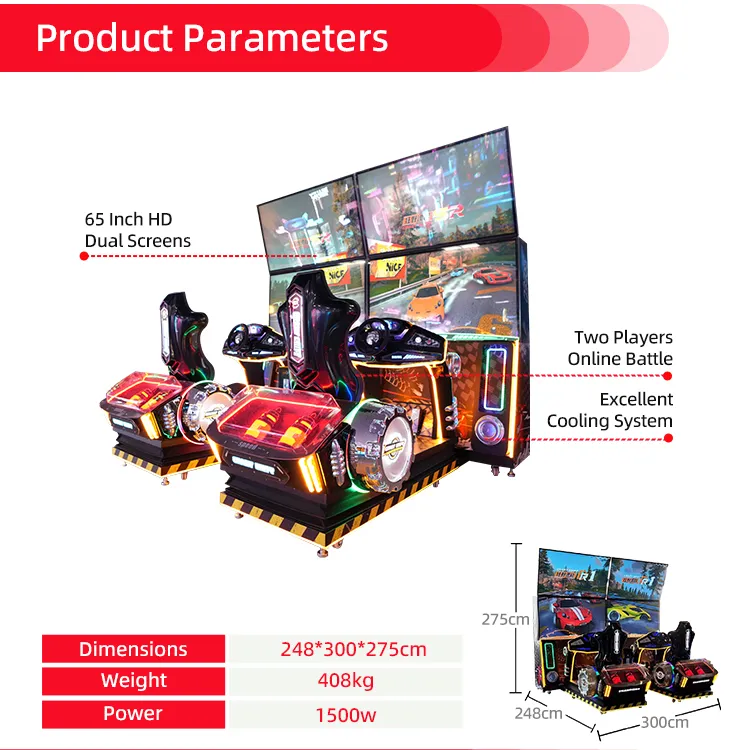 arcade driving simulator supplier