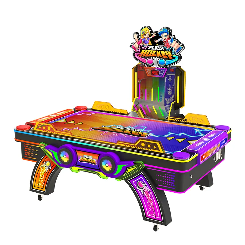 coin operated air hockey