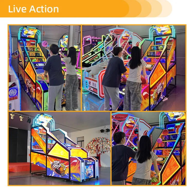 coin operated basketball game supplier