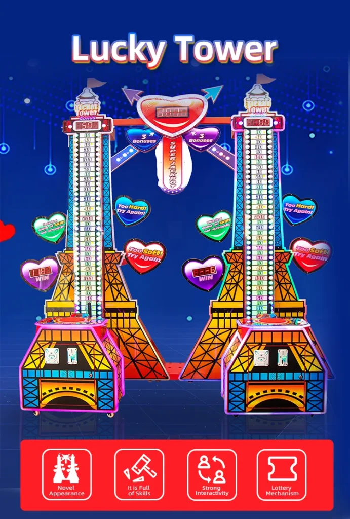 hammer hitting arcade game