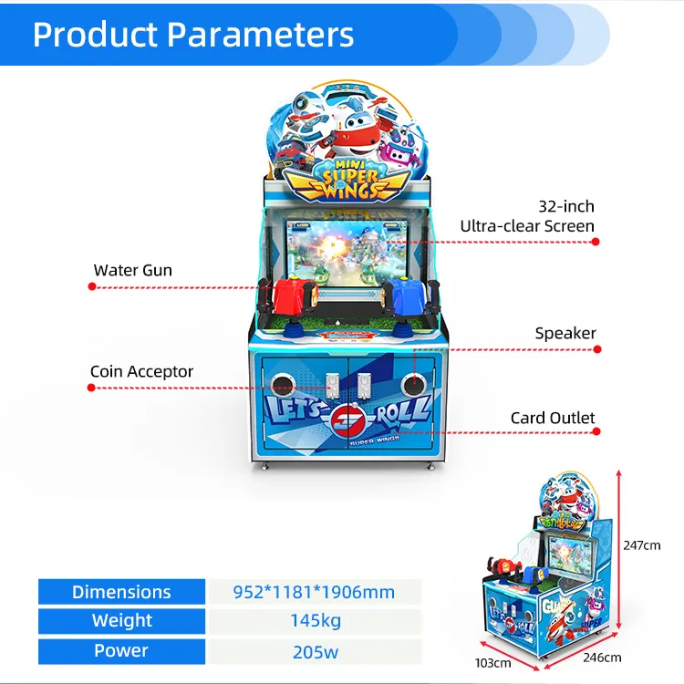 shooter arcade machine manufacturer