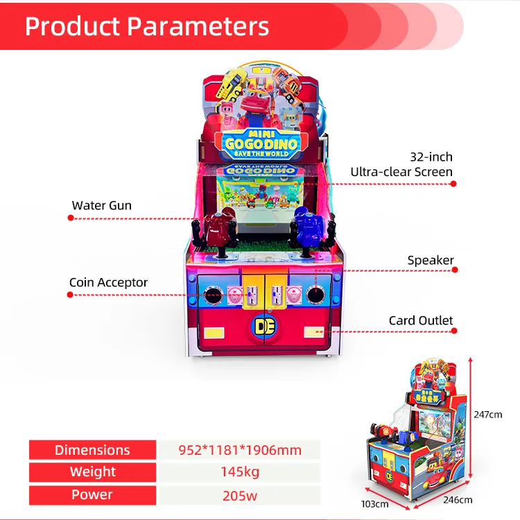 two player arcade games manufacturer