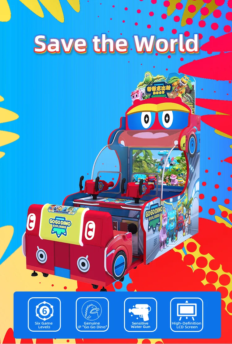 water shooting arcade game manufacturer