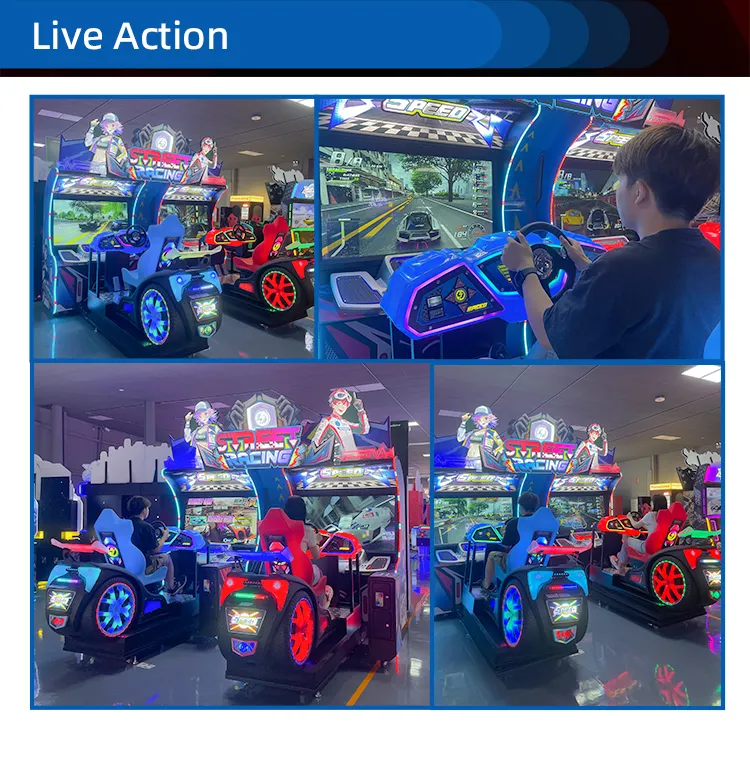 2 Proveedor de máquinas Arcade Racing de jugadores