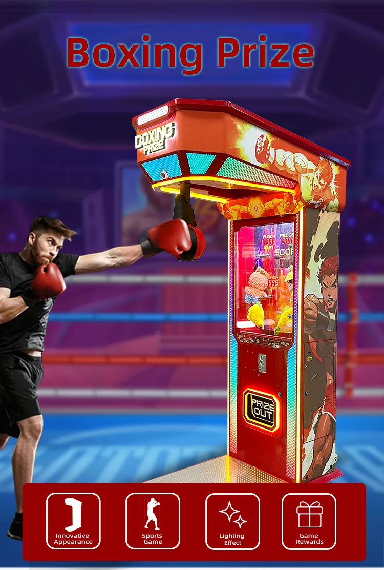 Punching Arcade Game Manufacturer