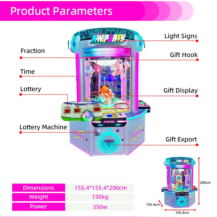 Redemption Arcade Manufacturer