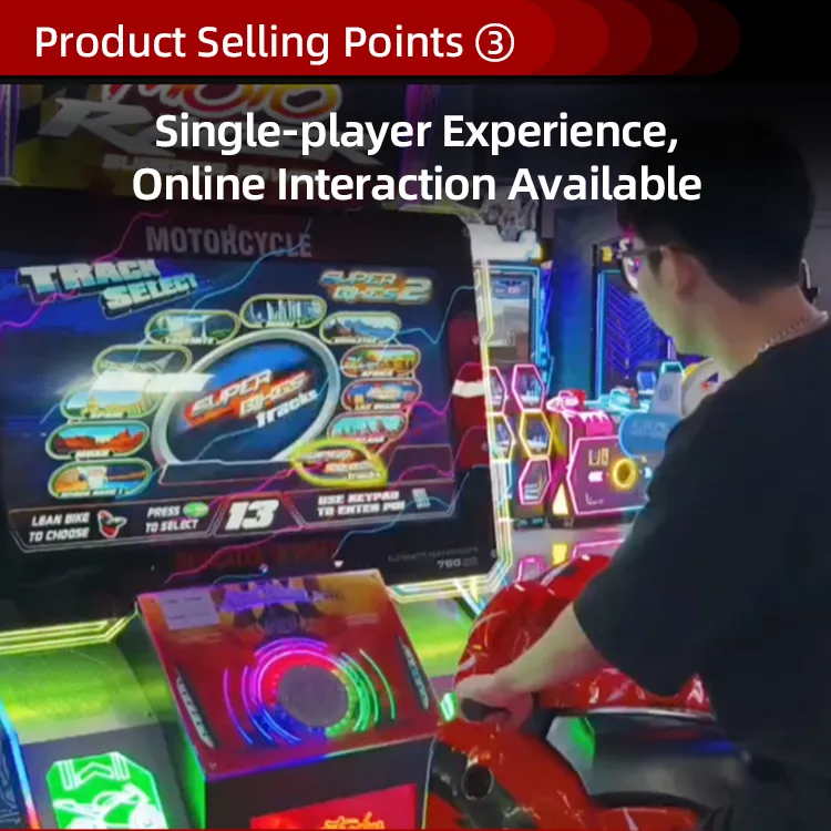 arcade motorcycle simulator supplier