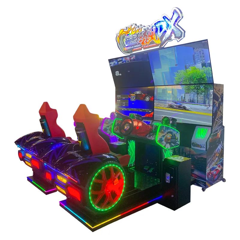 arcade racing game machine