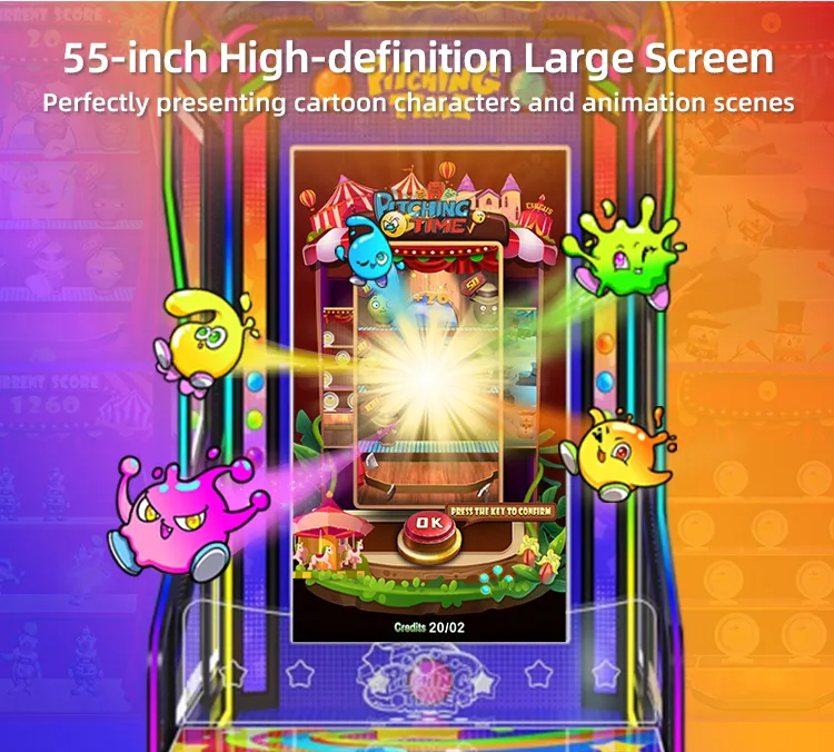 ball throwing arcade game Manufacturer
