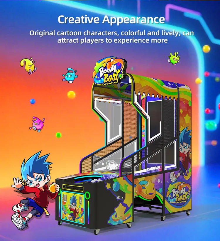 ball throwing arcade game Supplier