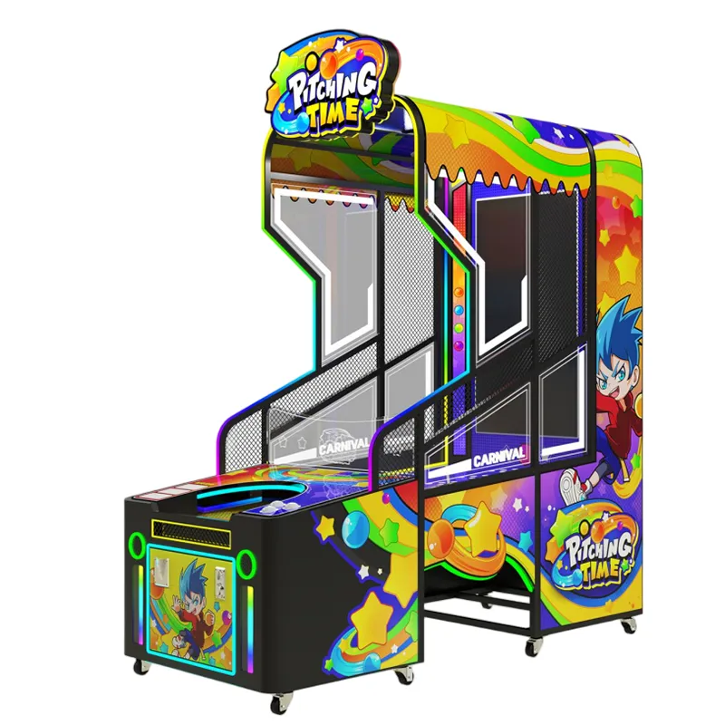 ball throwing arcade game