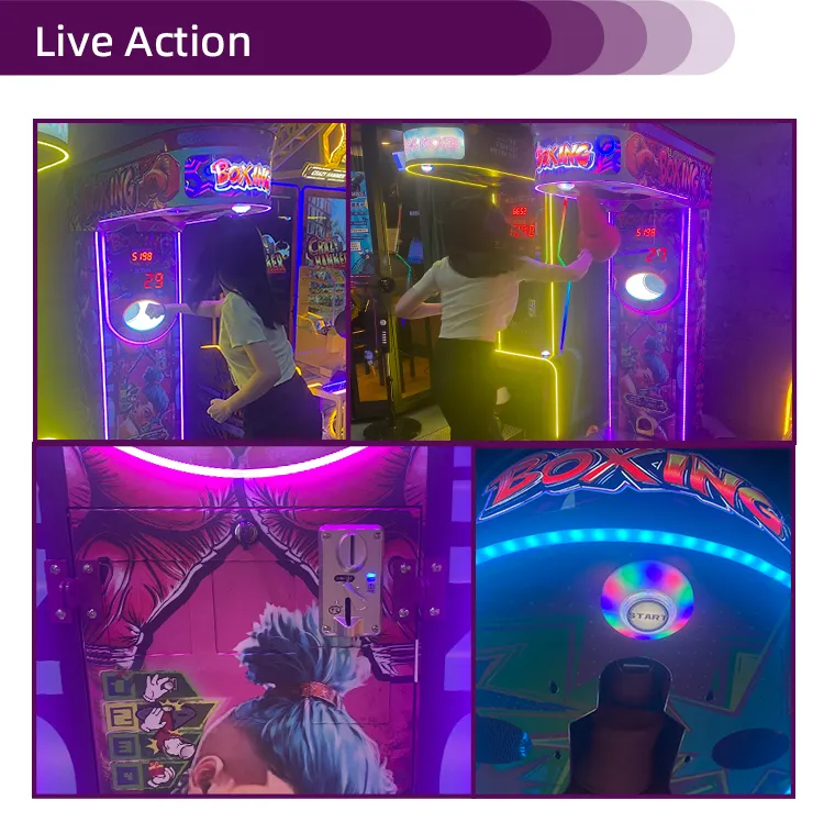 boxing machine arcade game supplier