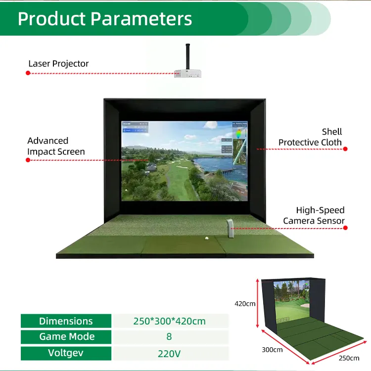 cheap golf simulator Manufacturer