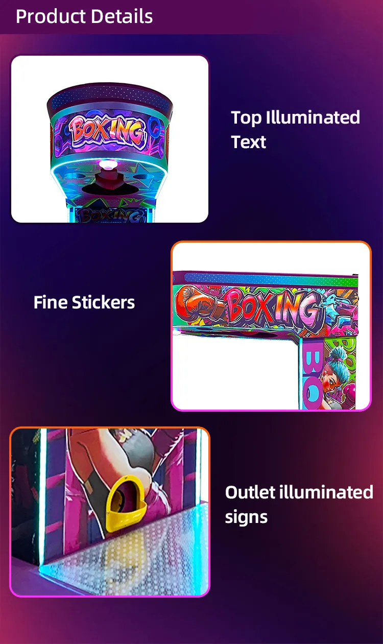 coin operated boxing machine supplier