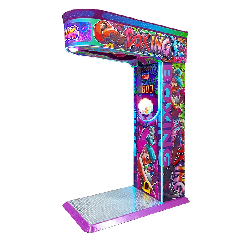 coin operated boxing machine1