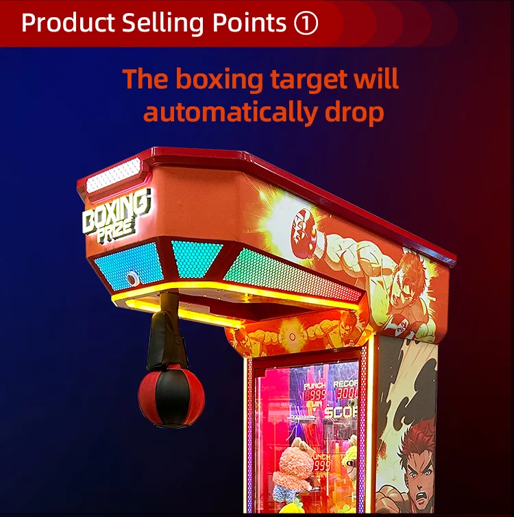 coin operated punching bag machine Manufacturer
