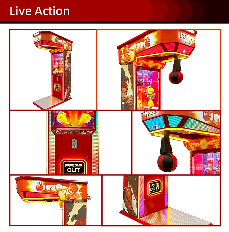 coin operated punching bag machine Supplier