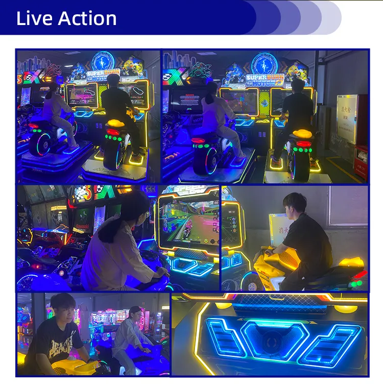 motorbike arcade machine supplier