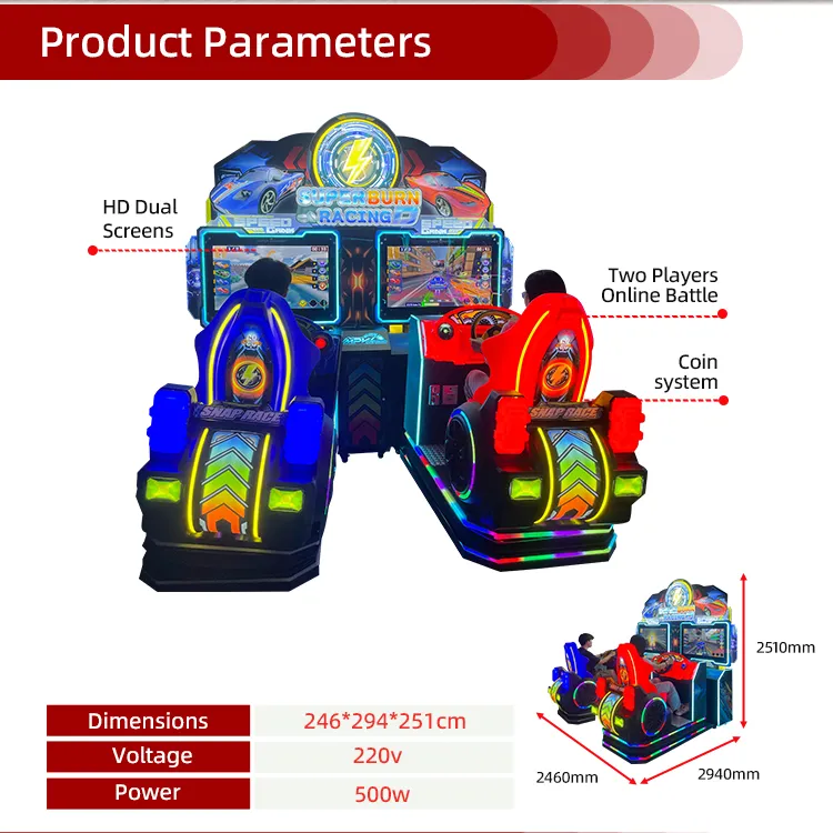 race car arcade game Manufacturer