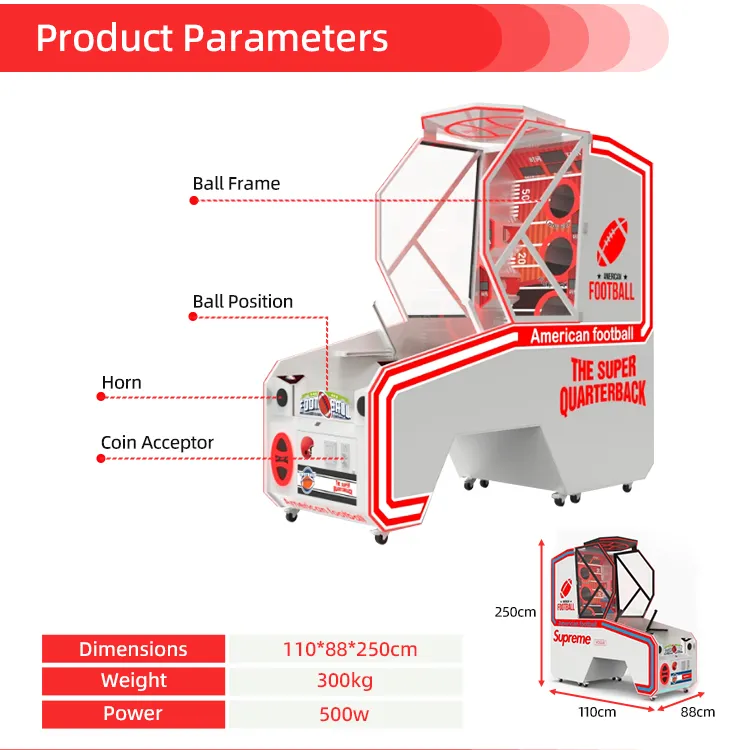rugby arcade game manufacturer
