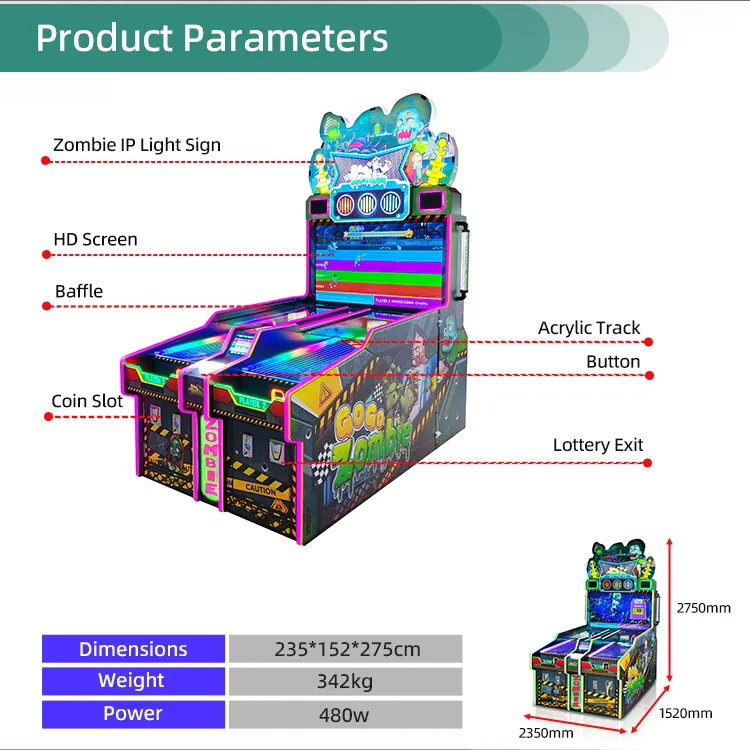skee ball arcade game manufacturer