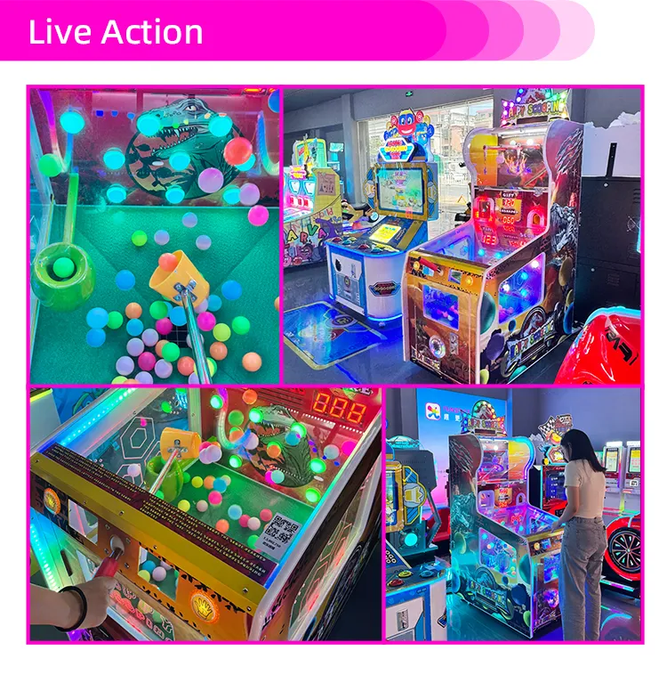 coin operated arcade machines supplier