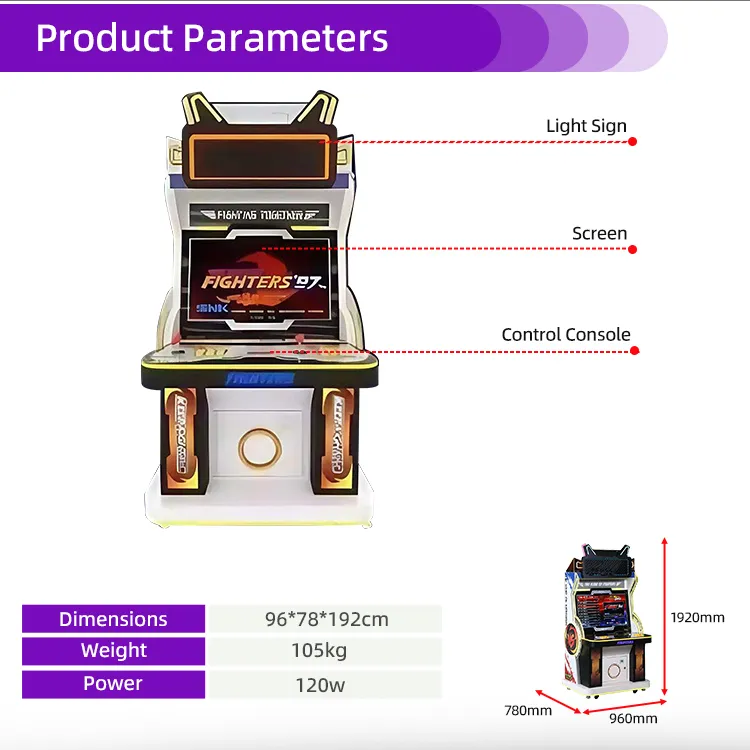 multi game arcade machine Manufacturer