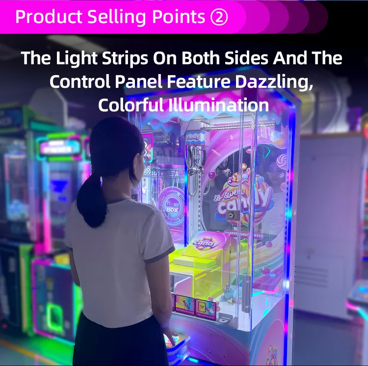 candy claw machine supplier