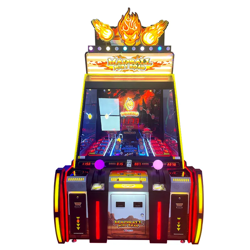 ball rolling arcade game