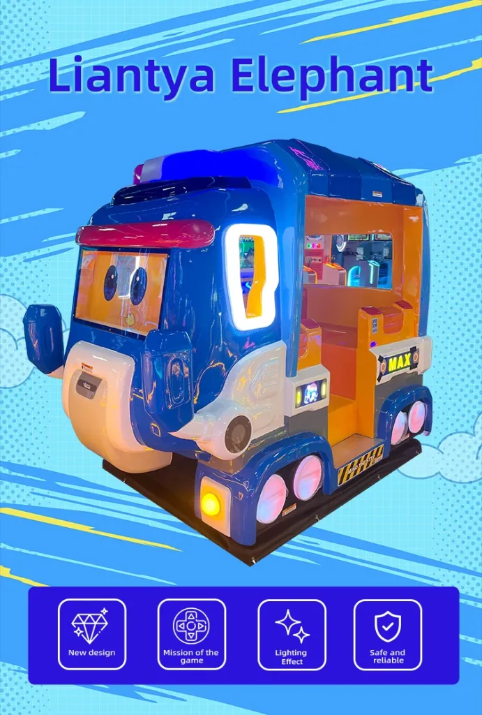 bus kiddie ride