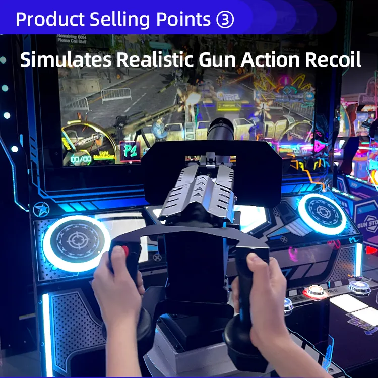 machine gun arcade game