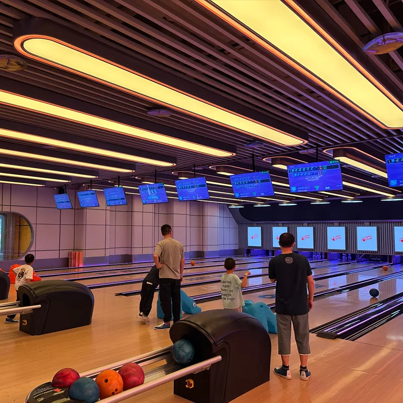 bowling alley machine