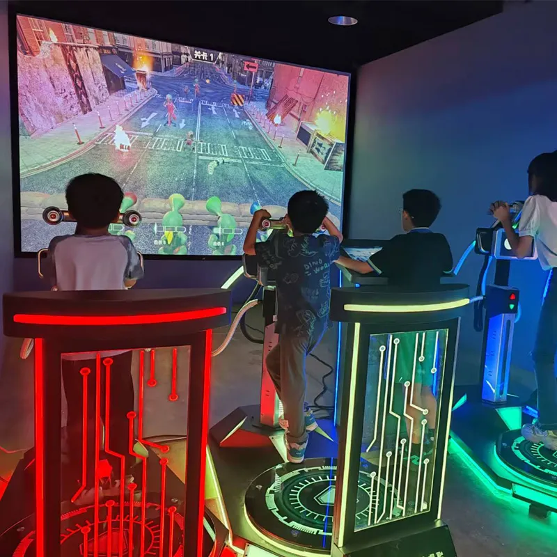 interactive projection game