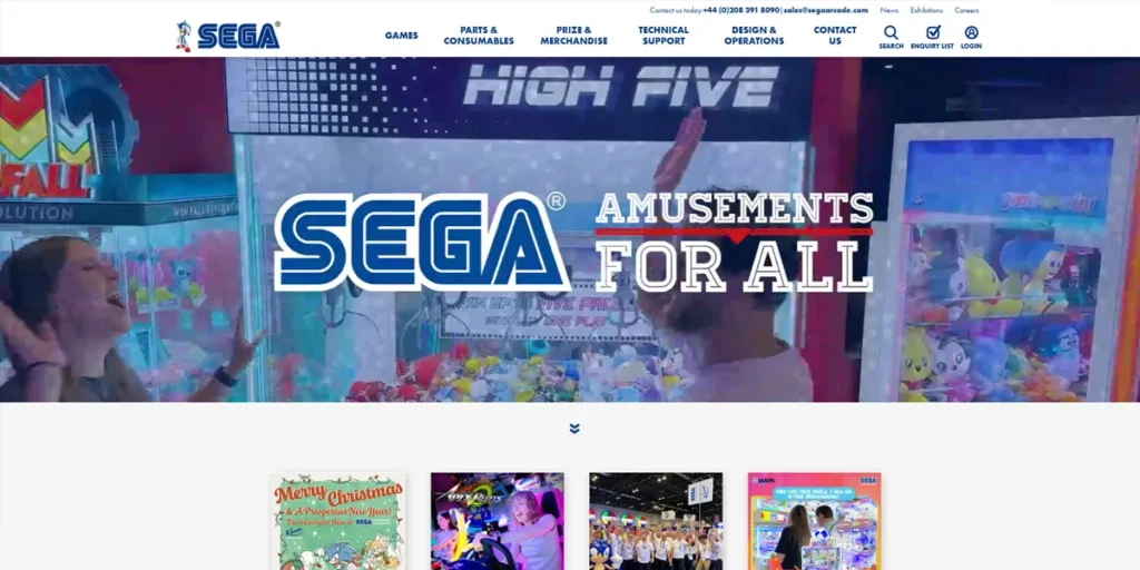 SEGA-Vergnügungen