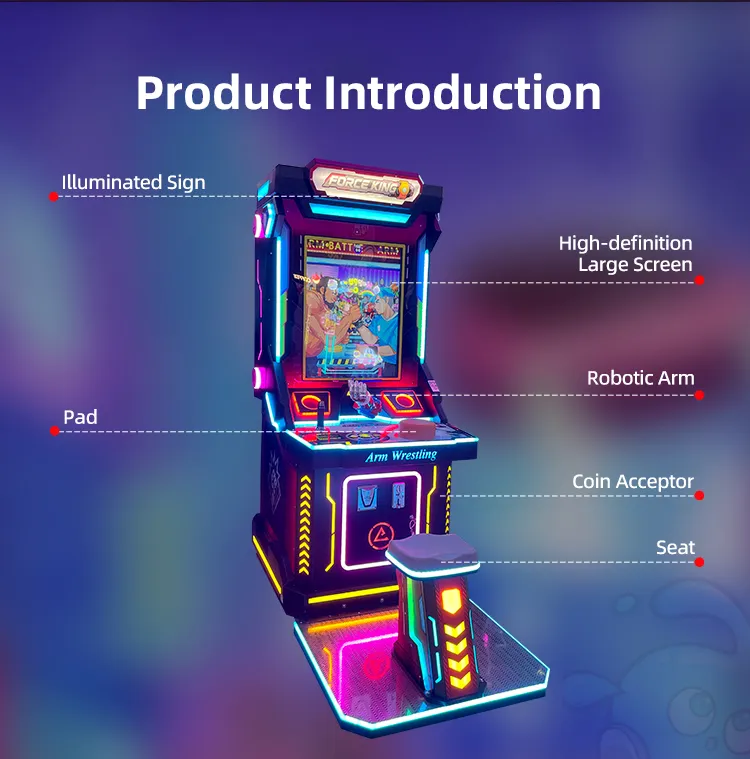 arm wrestling arcade game