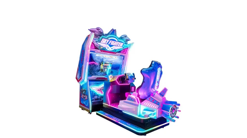 Types de machines d'arcade de course - Classification par genre de contrôle - Jeu d'arcade de vol