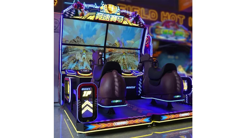 Types de machines d'arcade de course - Classification par genre de contrôle - Machine d'arcade de course de chevaux
