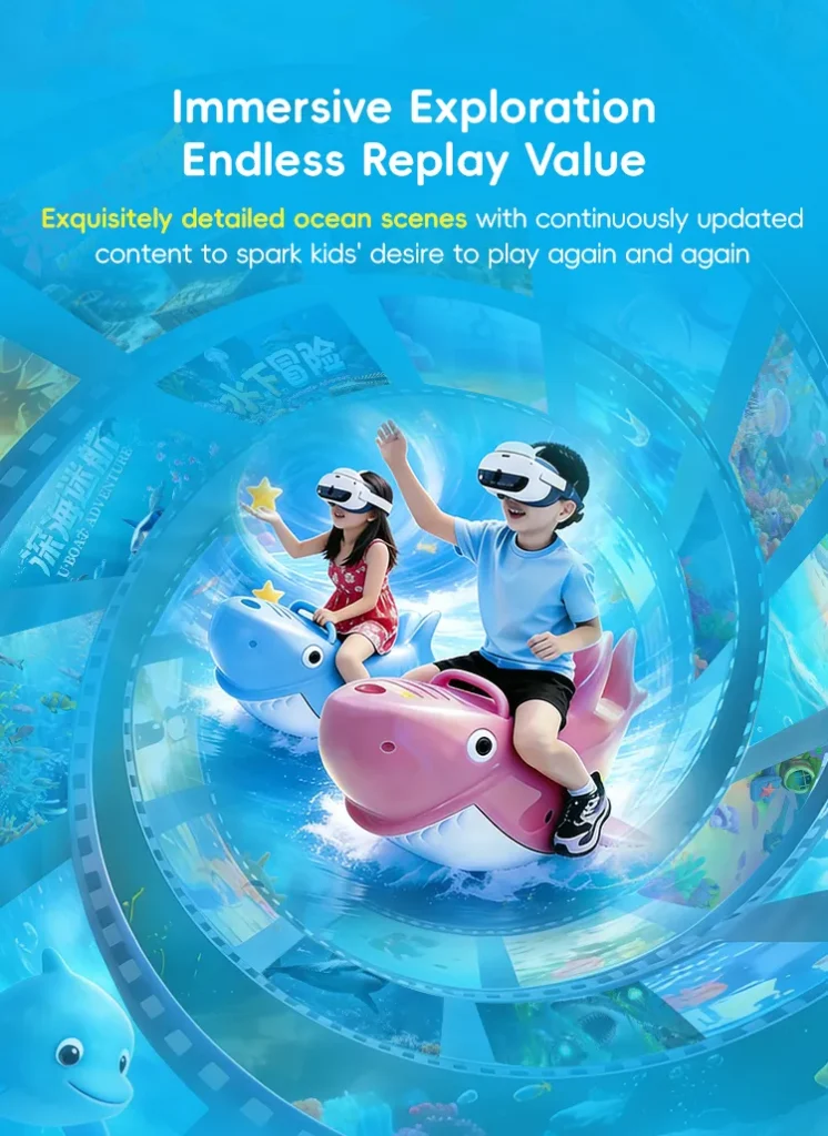 Máquina de jogo VR Shark Lala vr