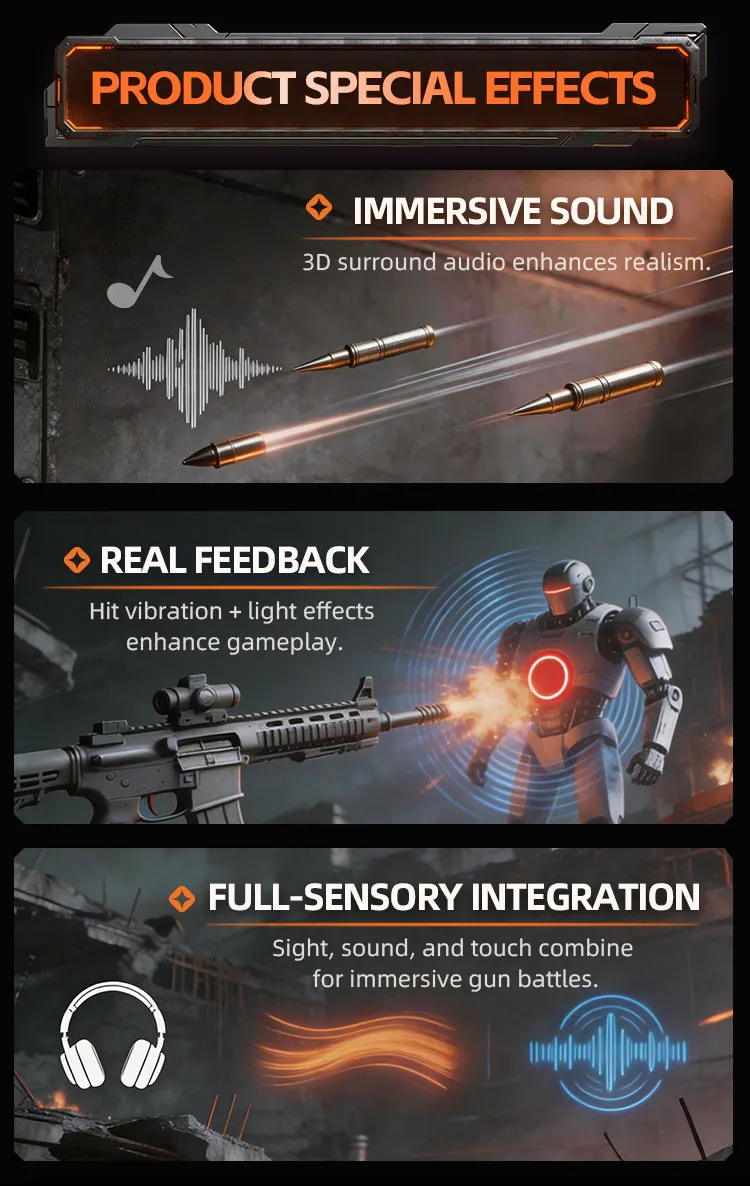 VR Thunder Vanguard Arcade-Shooter mit Waffe