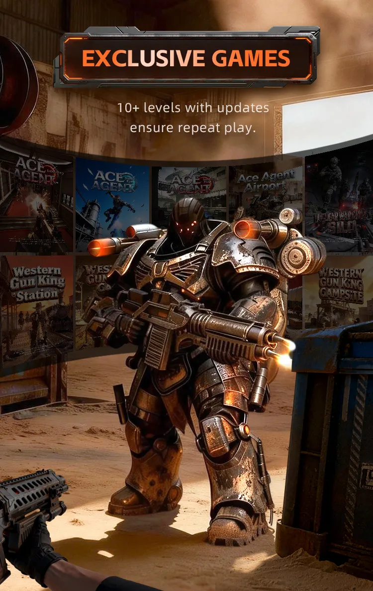 VR Thunder Vanguard Waffen-Arcade-Spiele