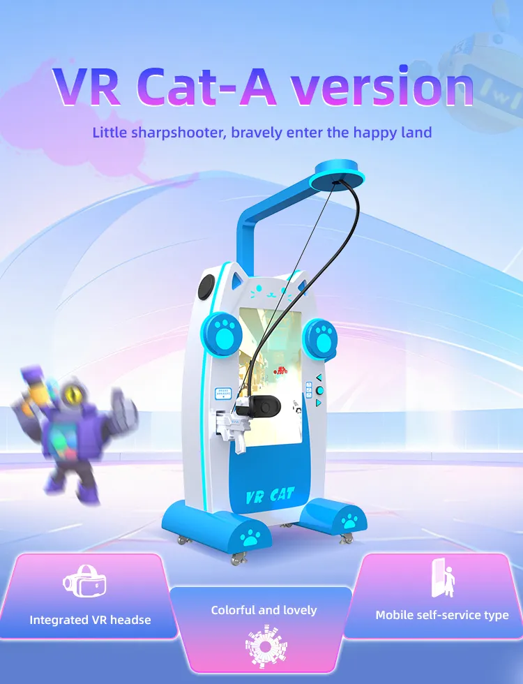آلة إطلاق النار للأطفال VR Cat