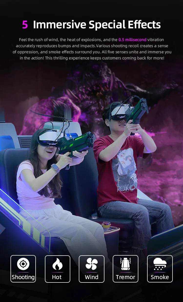 VR Neón Guerrero zombie shooter vr