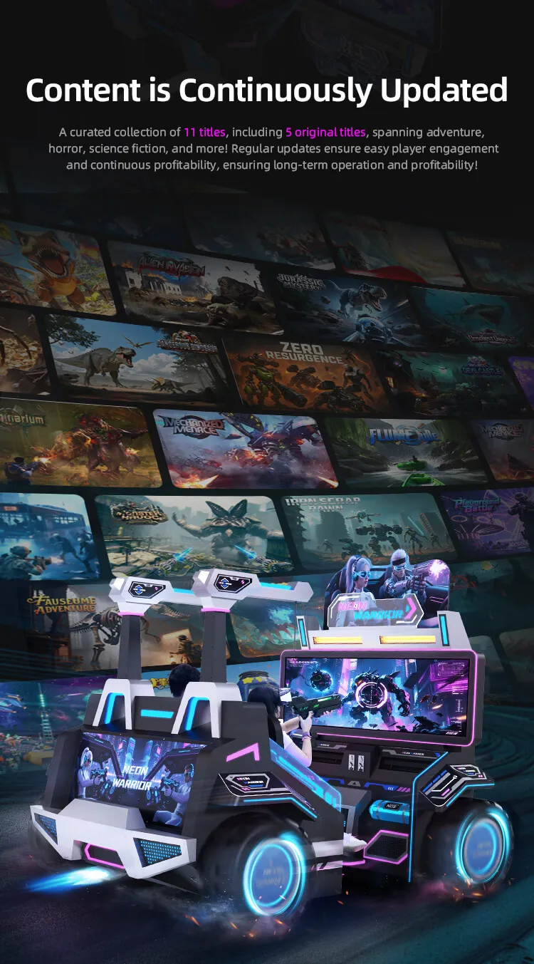 Simulador de disparos VR Neon Warrior vr