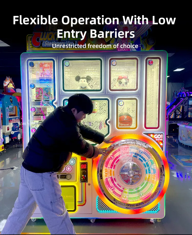 Lucky Wheel 구속 게임기