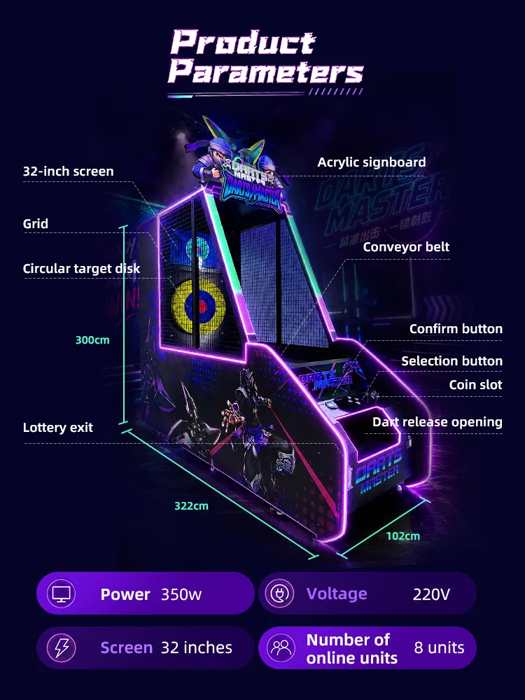 Darts Master ticket redemption arcade games