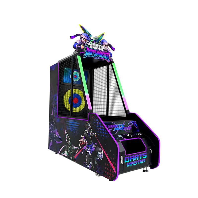 Máquina arcade de lanzamiento de shuriken.