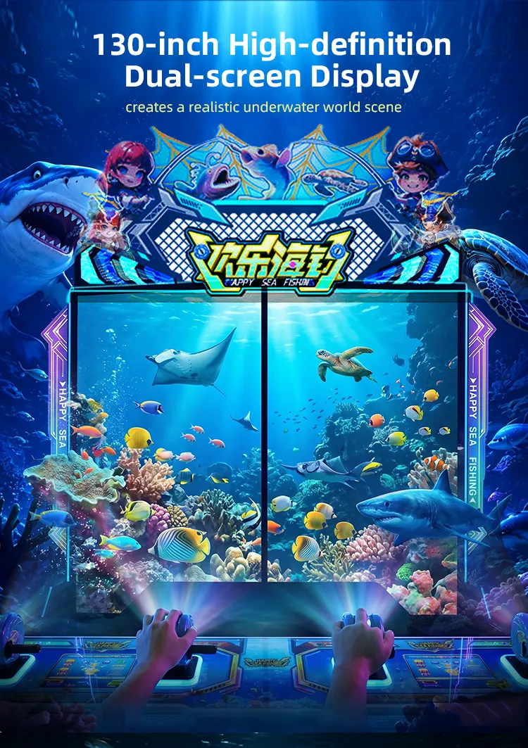 happy sea fishing fish hunter arcade game details