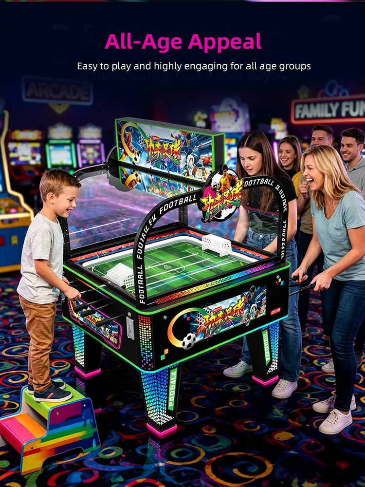 Football Moment coin operated soccer table detail