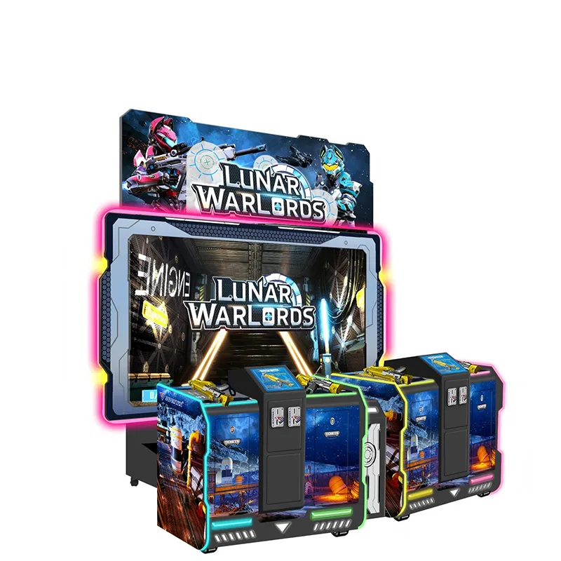 Señores de la guerra lunares 4 jugador de pie arcade