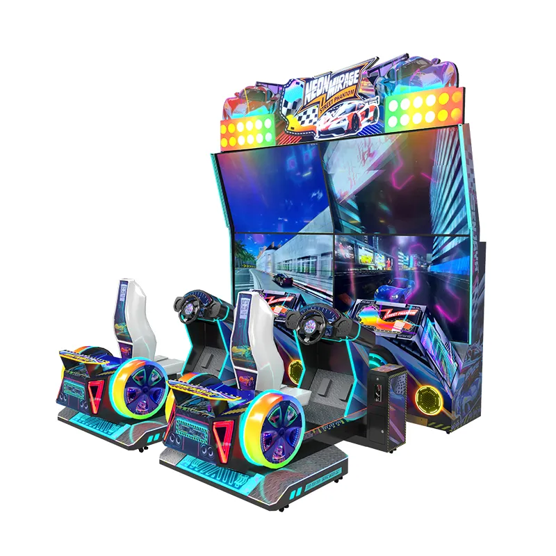 Neon Mirage 2 máquina arcade de carreras de jugadores